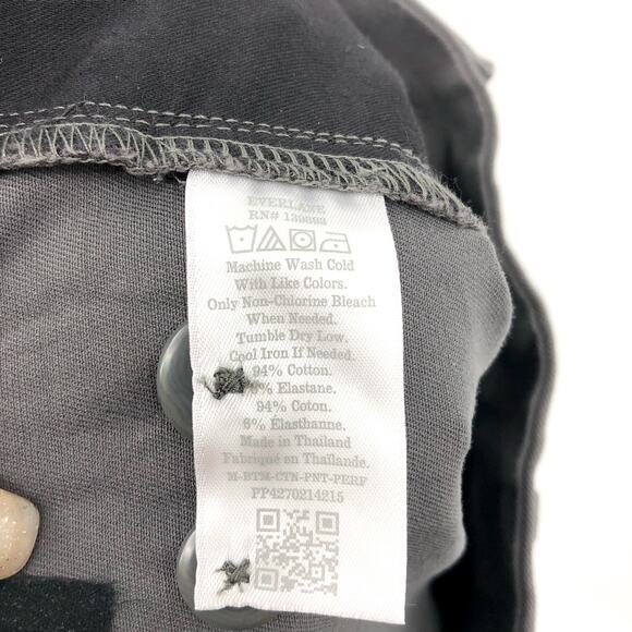 EVERLANE Men's The Performance Slim Chino Pants 31x30 Slate Grey Uniform NWOT - Picture 8 of 9